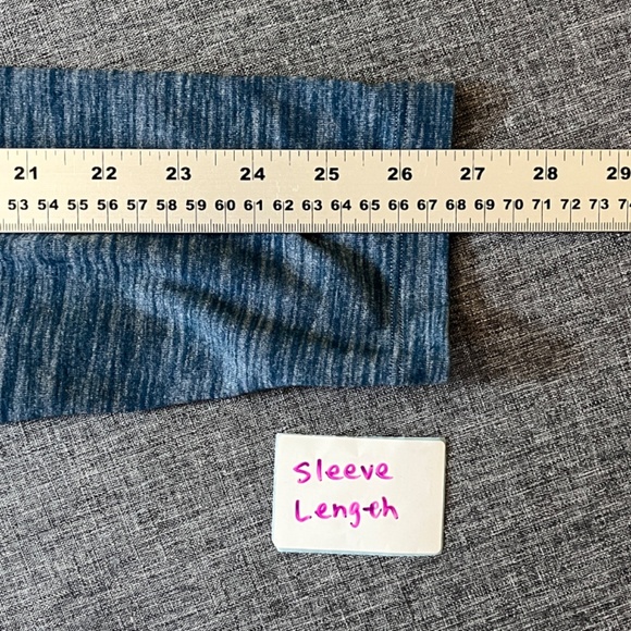 Lululemon Pulse Slub Henley Lightweight Rulu Shirt - Men's Size XL - Blue - Picture 7 of 9